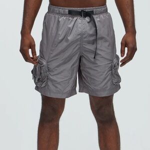 NovaMen Noah Belted Shorts Color grey size 2Xl XXL